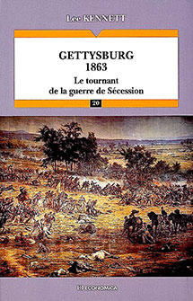 Couverture du livre "Gettysburg 1863 - Le tournant de la guerre de Sécession"