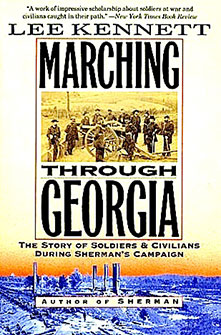 Couverture du livre "Marching through Georgia"